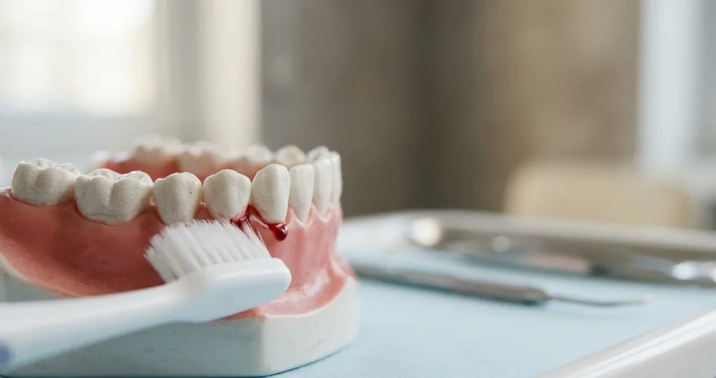 Encías que sangran: causas y tratamiento de periodoncia Clínica Dental SDent Encías que sangran: causas y tratamiento de periodoncia